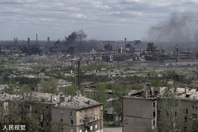 俄乌冲突持续 战斗集中于哈尔科夫与顿巴斯地区
